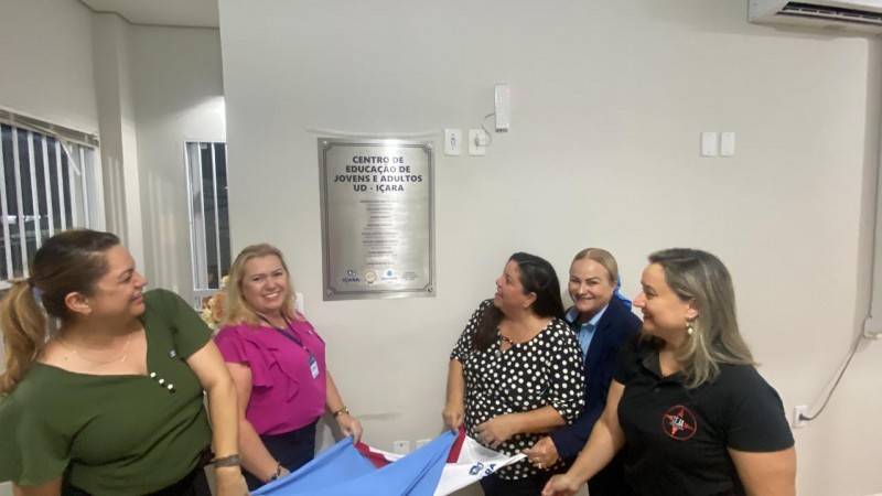Içara: estudantes do Ceja começam a estudar em nova estrutura — foto 1