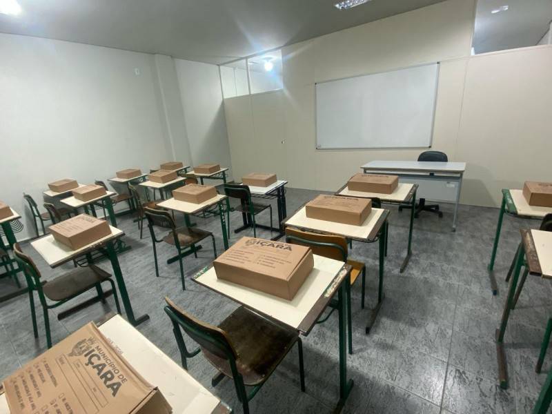 Içara: estudantes do Ceja começam a estudar em nova estrutura — foto 2