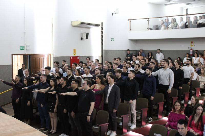 UniSatc celebra mais de 60 formados em Formatura Interna — foto 8