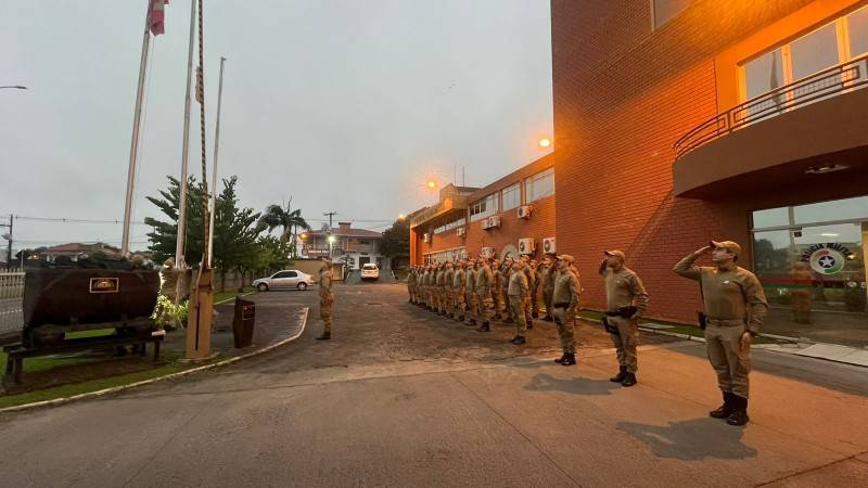 Polícia Militar inicia Curso de Formação de Sargentos em Criciúma — foto 2