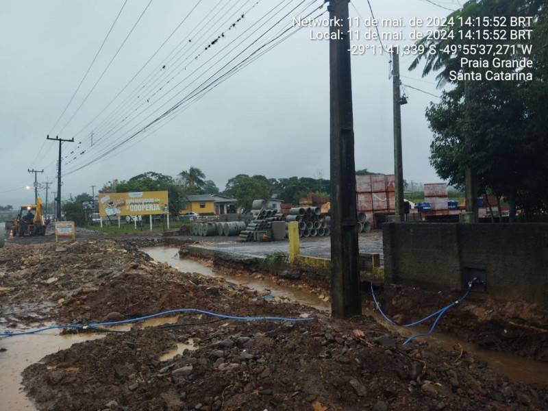 Sul de SC: Praia Grande tem o maior acumulado de chuvas em 48 horas — foto 2