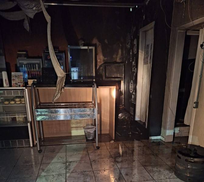 Incêndio atinge estabelecimento comercial em Braço do Norte — foto 1