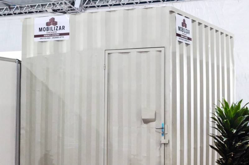 CasaPronta Tubarão: com inúmeras funções, tamanhos e cores, container é opção na construção civil — foto 1