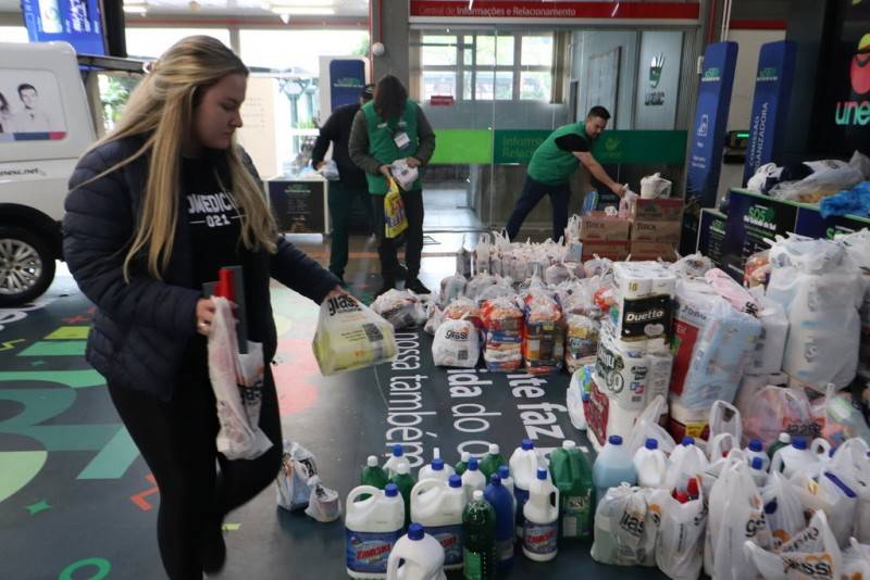 SOS Rio Grande do Sul: campanha da Unesc entra em nova fase — foto 1