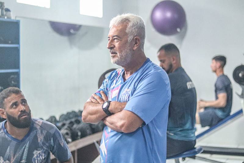 Elenco do Caravaggio se reapresenta e foca no duelo diante do Carlos Renaux — foto 1