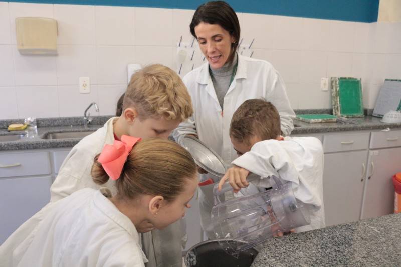 Técnico em Química do Colégio Satc realiza projeto sustentável com escola municipal de Criciúma — foto 2