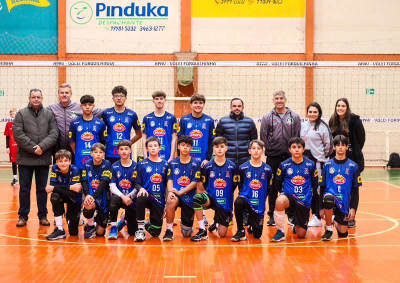 De forma invicta, Vôlei APAV conquista primeira etapa do Estadual — foto 2