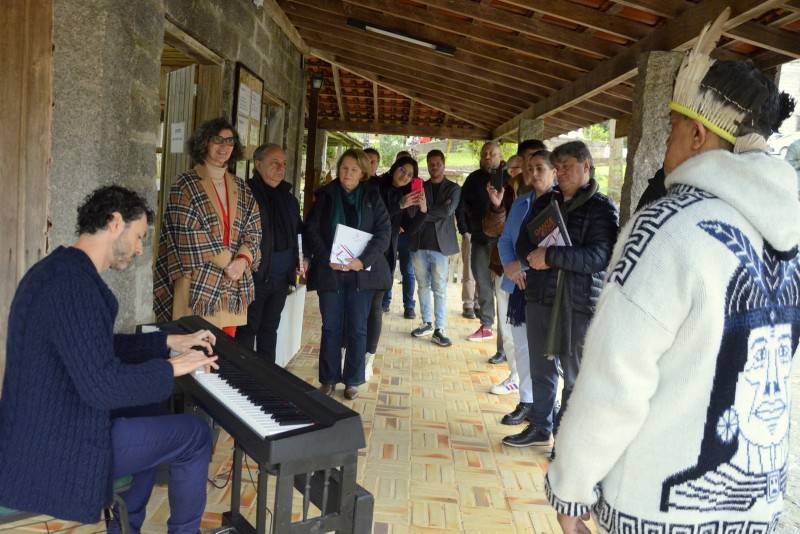 Consul da Itália visita o Museu ao Ar Livre em Orleans — foto 5