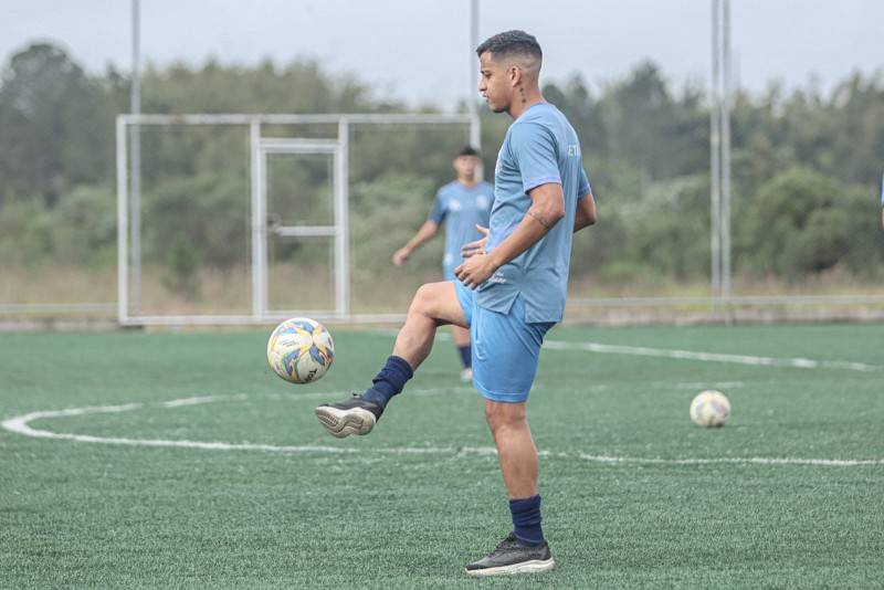 Caravaggio encerra preparação para duelo de ida da semifinal da segundona catarinense — foto 2