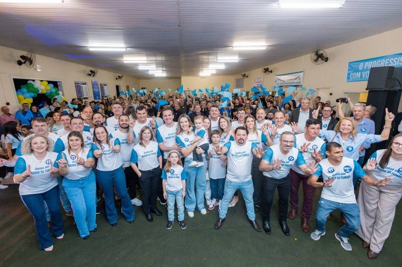 Em convenção, PP fumacense confirma Eduardo Guollo e Davi Pellegrin para a majoritária — foto 1