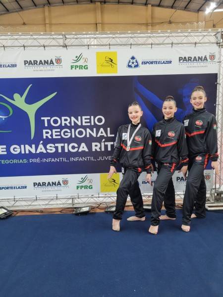 Ginasta da S.R. Mampituba é vice-campeã do Torneio Regional Sul de Ginástica Rítmica — foto 1