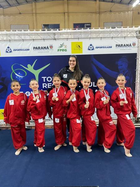 Ginasta da S.R. Mampituba é vice-campeã do Torneio Regional Sul de Ginástica Rítmica — foto 2