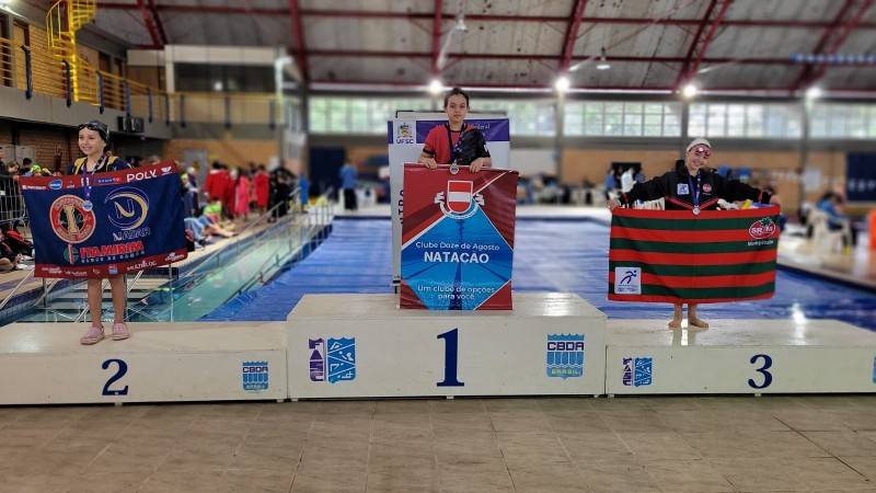 Atletas do Mampituba conquistam oito medalhas no 3° Estadual Mirim e Petiz de Natação — foto 2