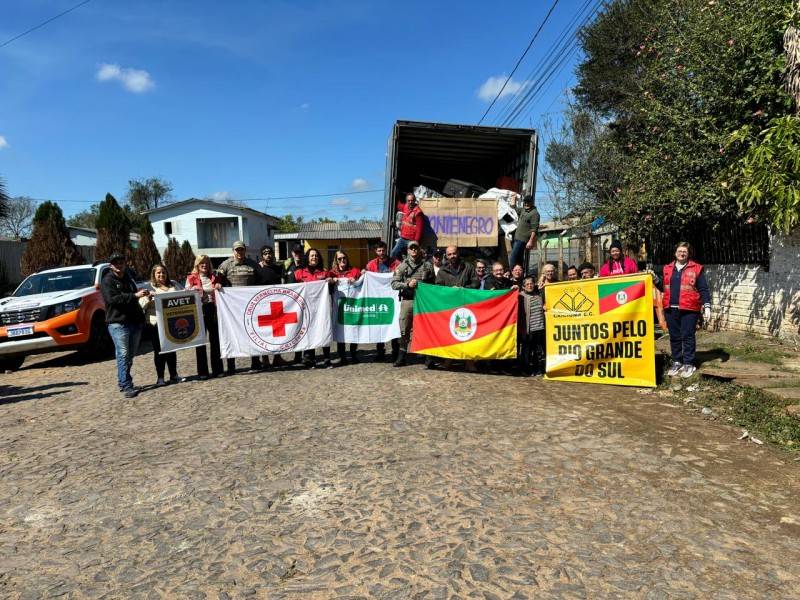 Último comboio de donativos é entregue e marca fim da campanha SOS RS — foto 2