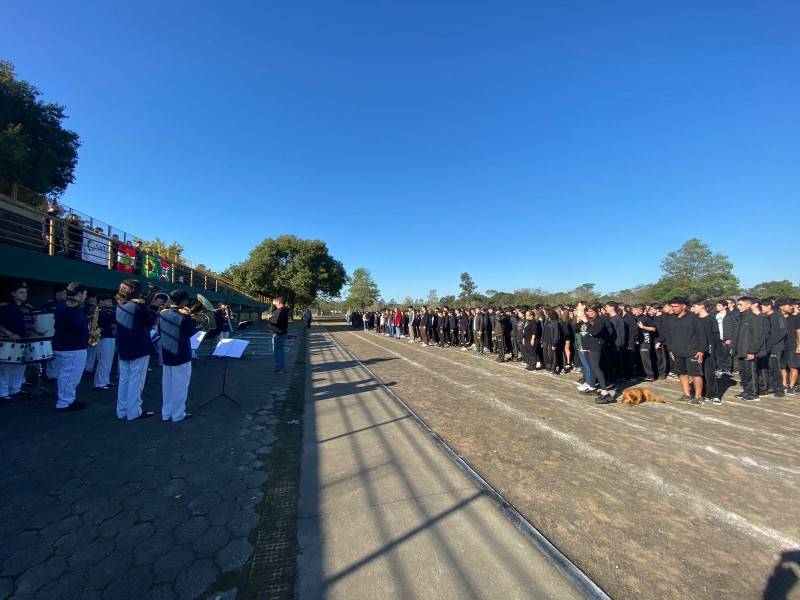 Semana da pátria inicia com atividades de reflexão no Colégio Satc — foto 2