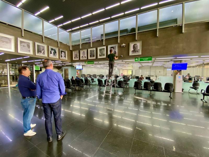 Paço Municipal: Itamar da Silva integra galeria dos ex-prefeitos de Criciúma — foto 1