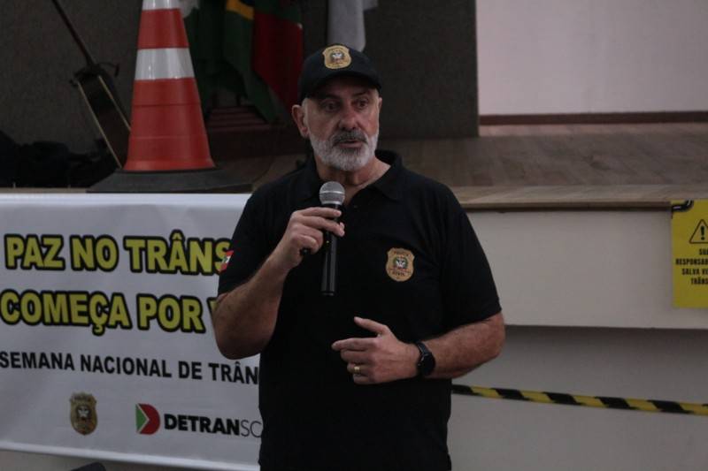 Semana Nacional do Trânsito reúne alunos e colaboradores para momento de conscientização em Criciúma — foto 3