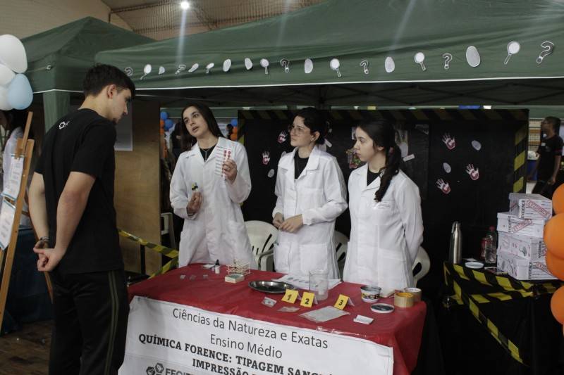 Fecitec do Colégio Satc de Turvo incentiva criatividade e pesquisa entre estudantes — foto 1