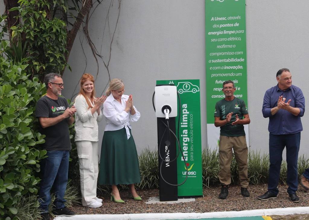 Unesc inaugura estações de recarga para veículos elétricos e híbridos — foto 4