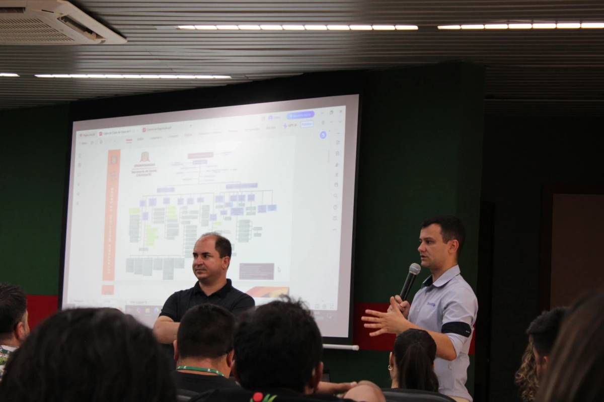 Em visita técnica, estudantes chilenos conhecem as unidades de saúde de Criciúma — foto 1