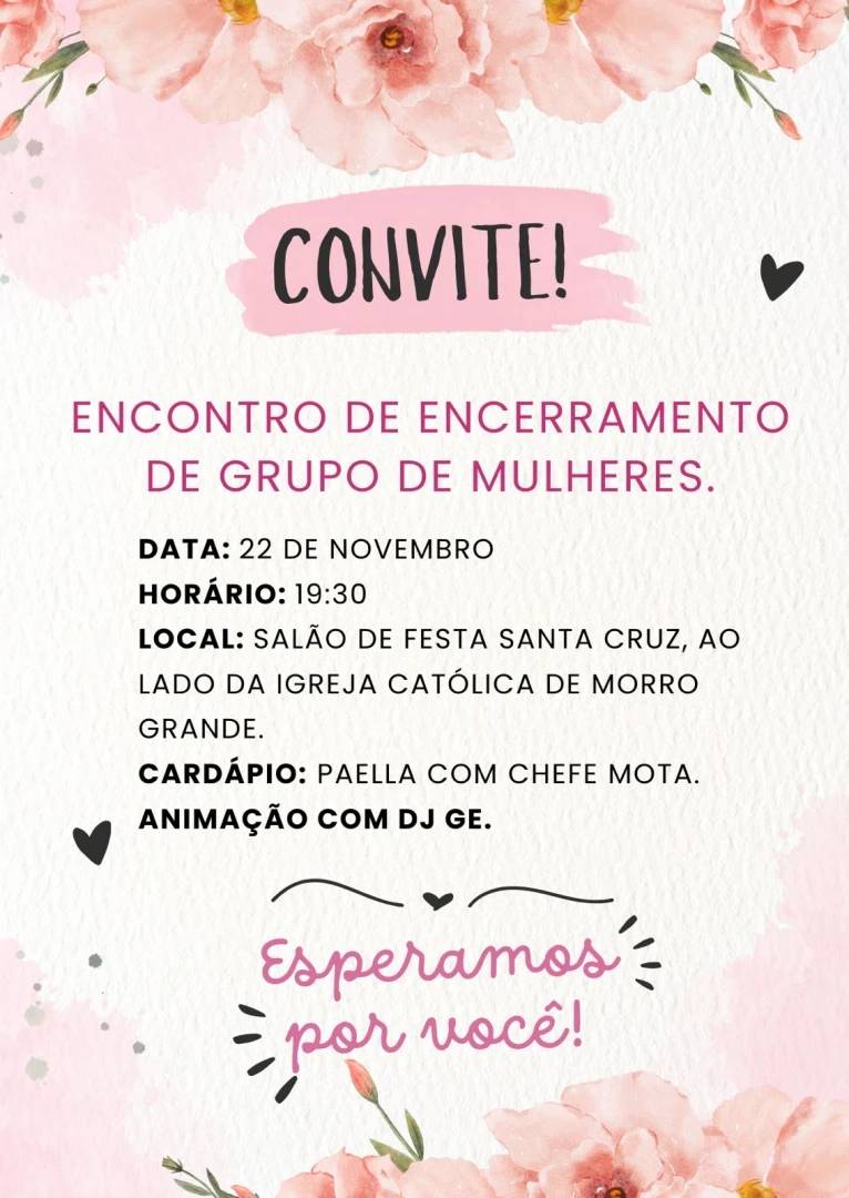 Encontro Encerramento de Grupo de Mulheres — foto 1