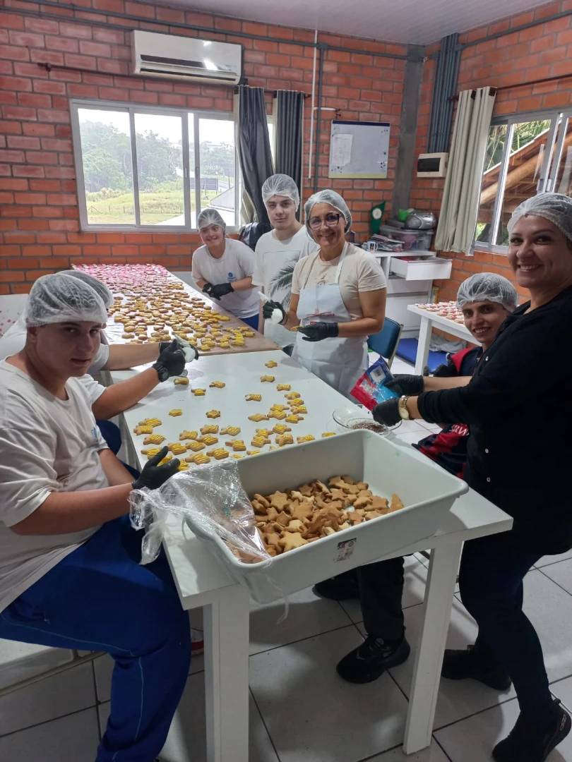 APAE de Cocal do Sul transforma Natal com produtos artesanais feitos por alunos — foto 2