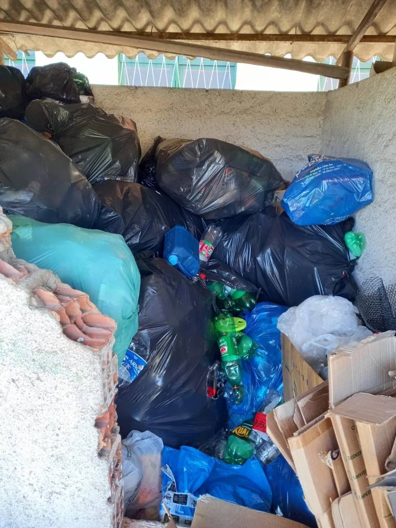 Gincana: escola de Criciúma arrecada 2,4 toneladas de materiais para reciclagem — foto 2