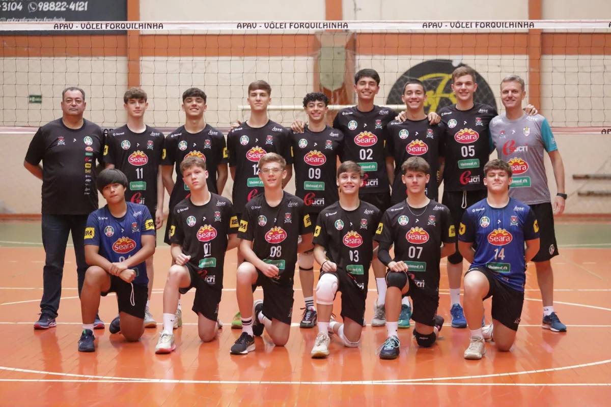 Vôlei masculino de Forquilhinha é vice-campeão da Série Prata do Estadual — foto 1