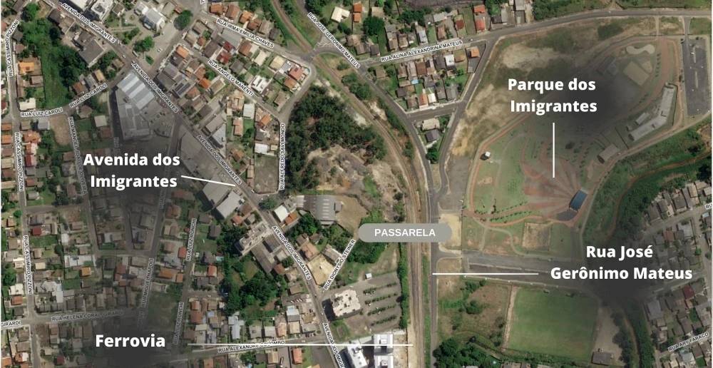 Passarela de acesso ao Parque dos Imigrantes será inaugurada em dezembro — foto 1