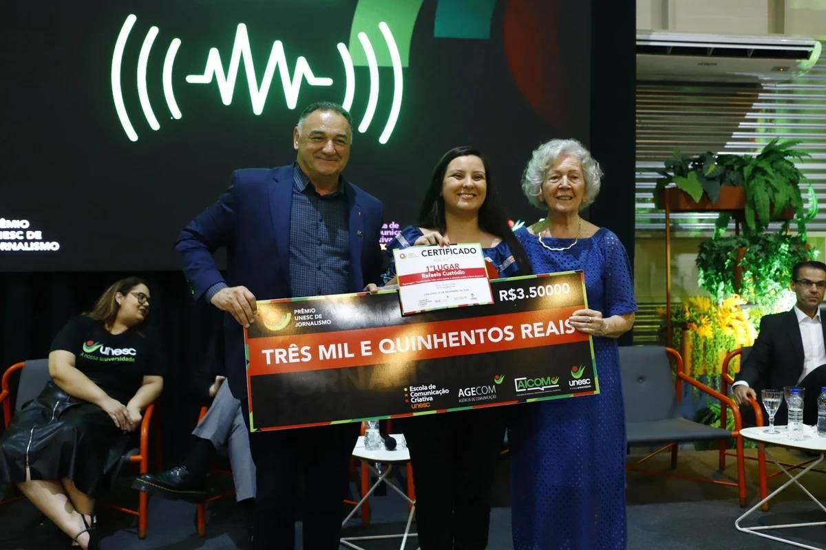 Portal Engeplus conquista prêmios no Unesc de Jornalismo — foto 1