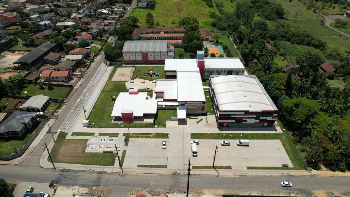 Nova estrutura da escola municipal Caetano Ronchi será inaugurada neste sábado em Criciúma — foto 1