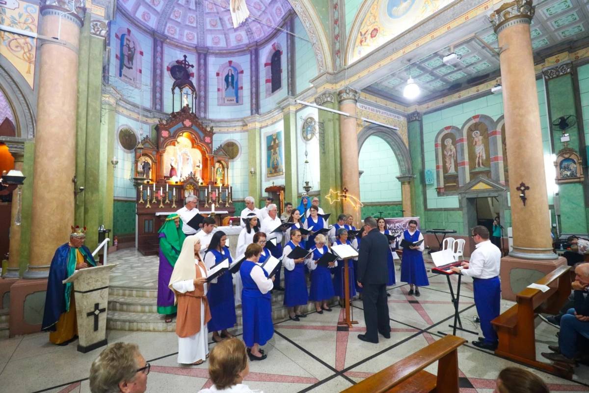 Coral São Marcos apresenta o musical 'Oratório de Natal' neste sábado em Siderópolis — foto 3