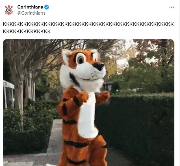 Timão provoca o Criciúma pelas redes sociais: ‘pai me leva, tô com medo do Corinthians’ — foto 1