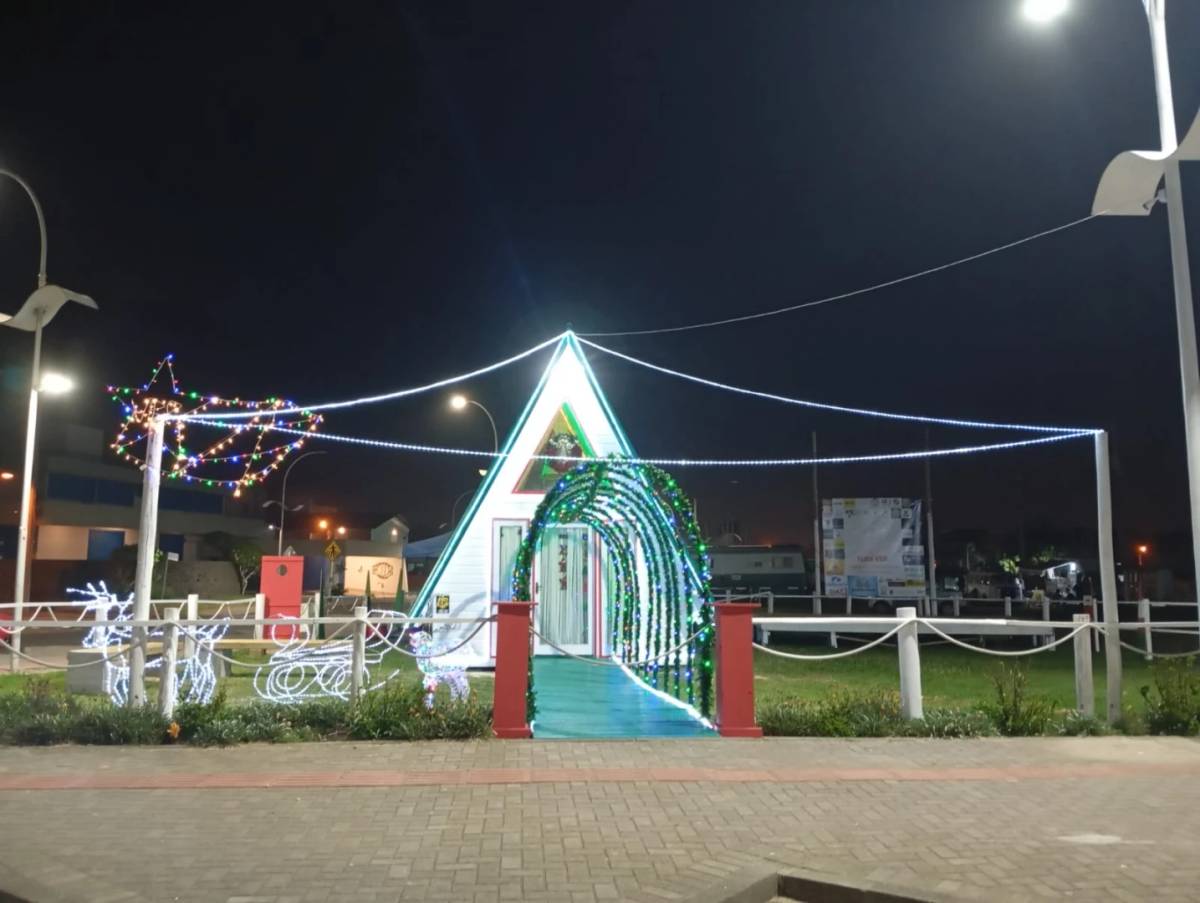 Papai Noel chega em dose dupla em Balneário Rincão — foto 2