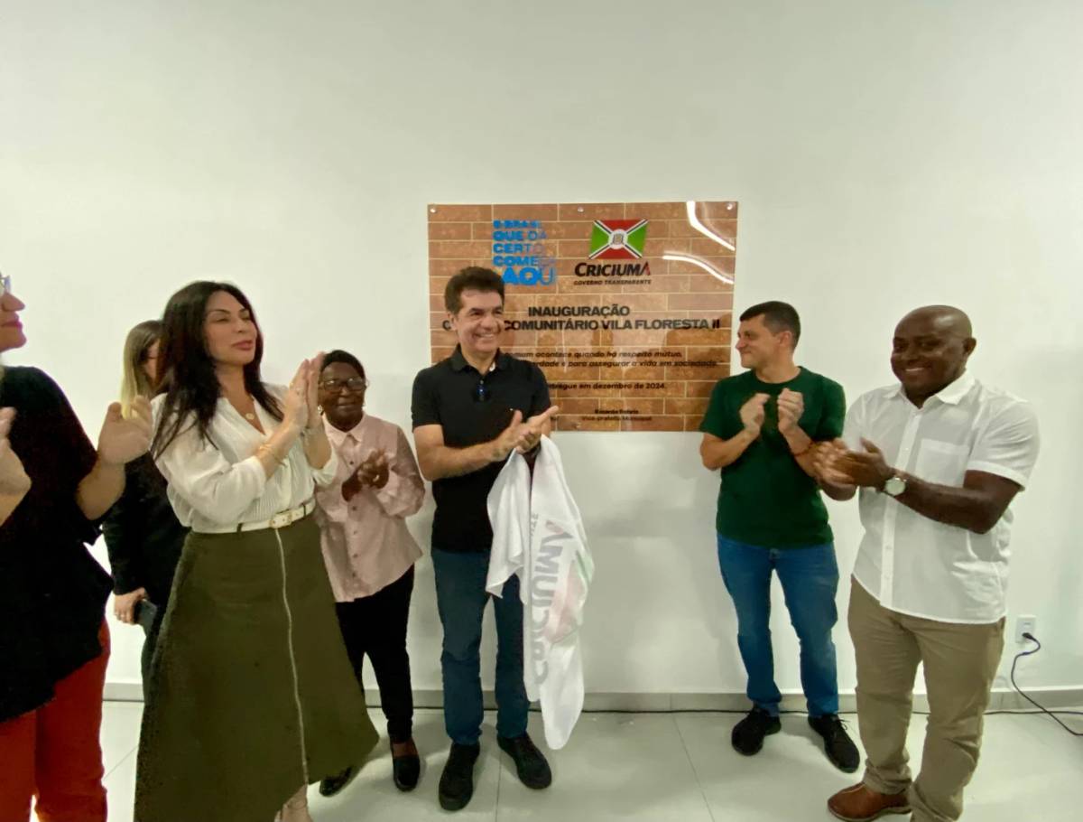 Governo de Criciúma inaugura centros comunitários nos bairros Vila Floresta — foto 2
