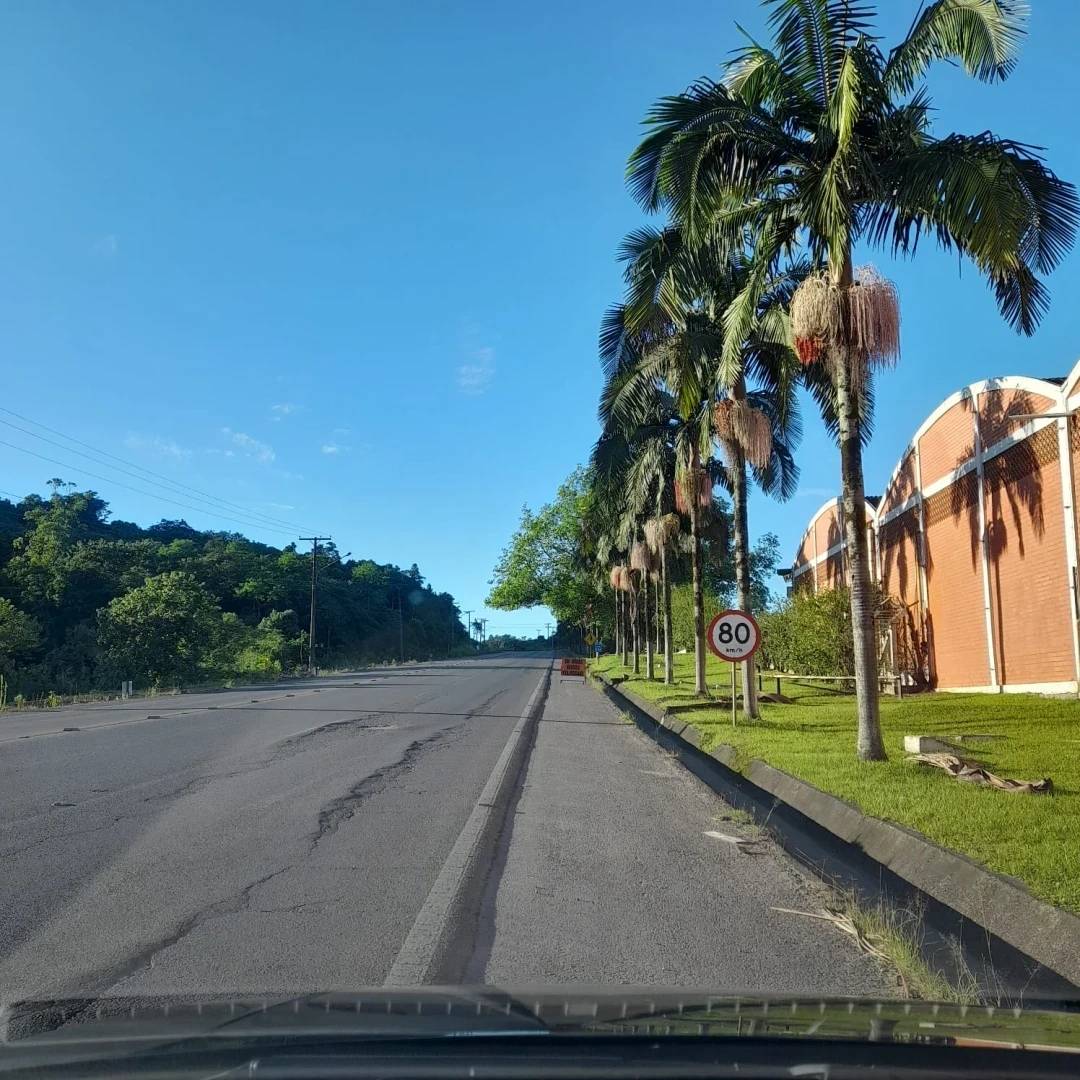 Obras de revitalização da SC-108 estão em ritmo lento — foto 1