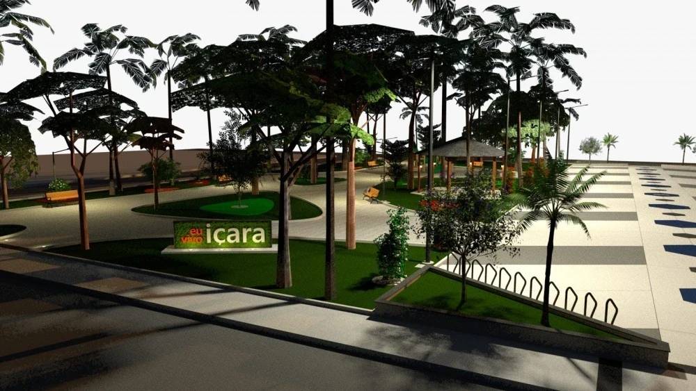 Revitalização da Praça João Goulart é inaugurada em Içara — foto 4