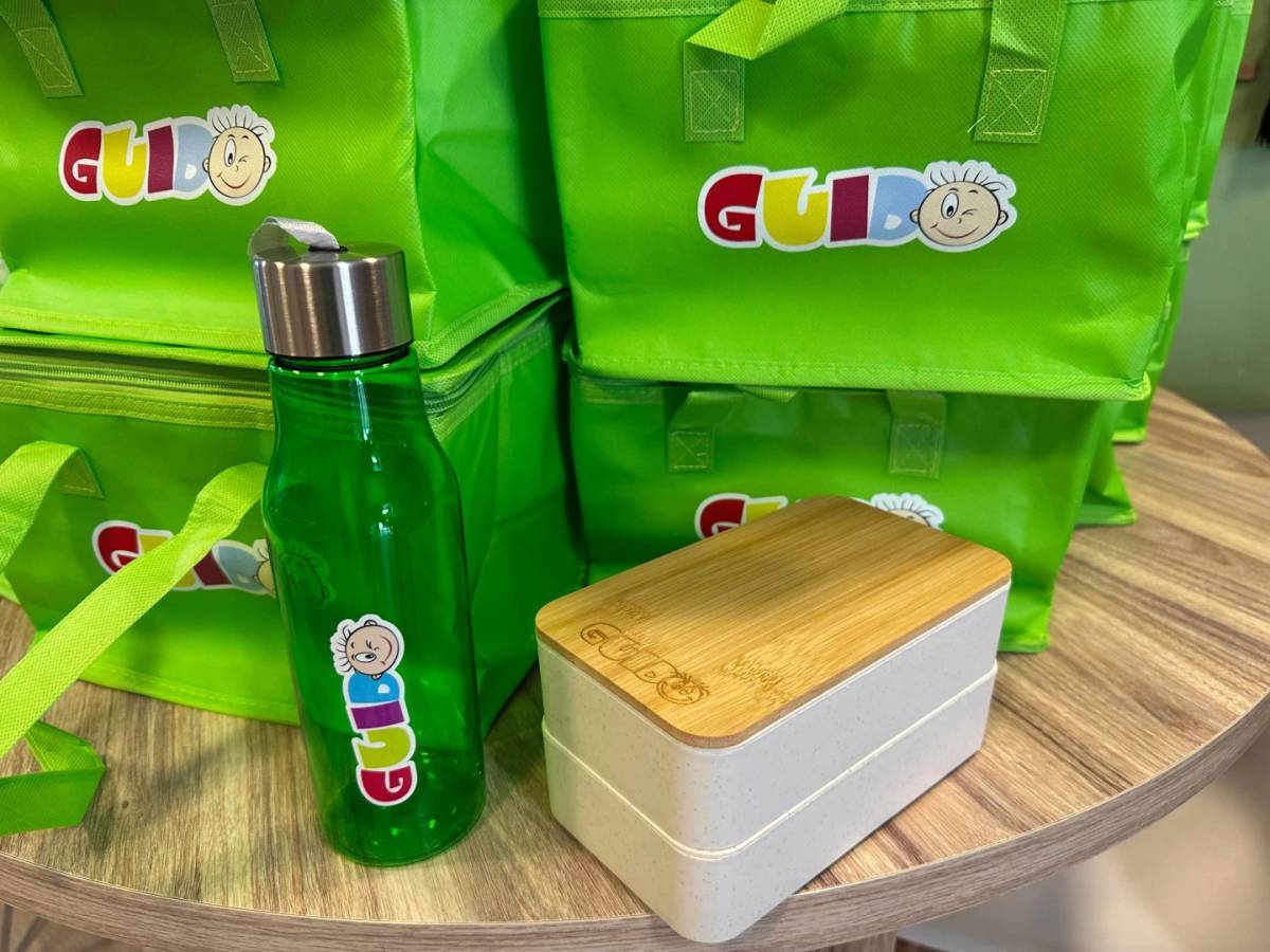 Visando incentivar uma alimentação mais saudável, Casa Guido distribui kits para os pacientes — foto 1