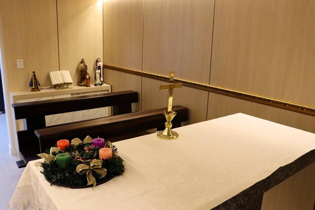 Capela do Hospital São João Batista é inaugurada em Criciúma — foto 1
