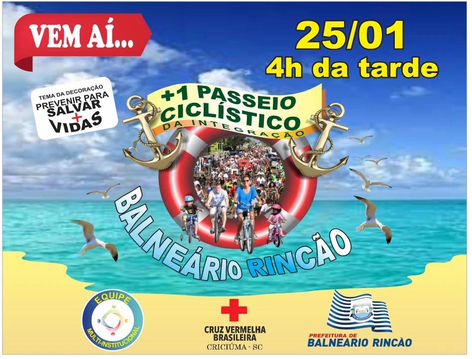 Balneário Rincão terá Passeio Ciclístico da Equipe Multi-Institucional — foto 1