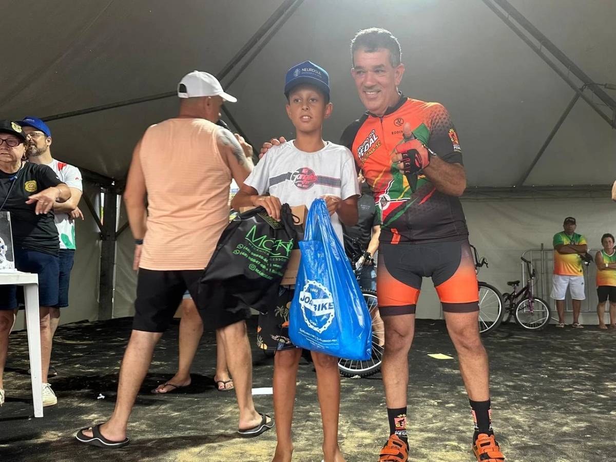 Passeio ciclístico da Equipe Multi-Institucional reuniu mais de três mil pessoas em Balneário Rincão — foto 2