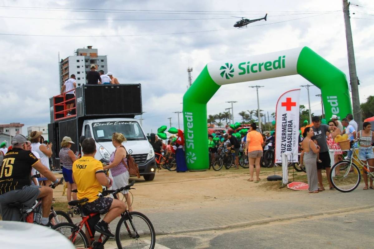 Passeio ciclístico da Equipe Multi-Institucional reuniu mais de três mil pessoas em Balneário Rincão — foto 53