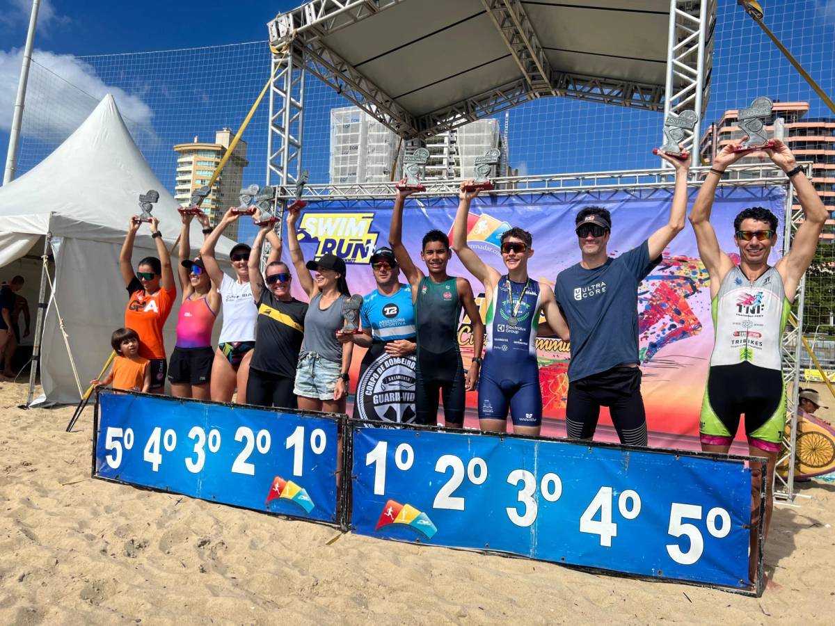 Mampituba conquista bons resultados no ranking Estadual de Triathlon — foto 1