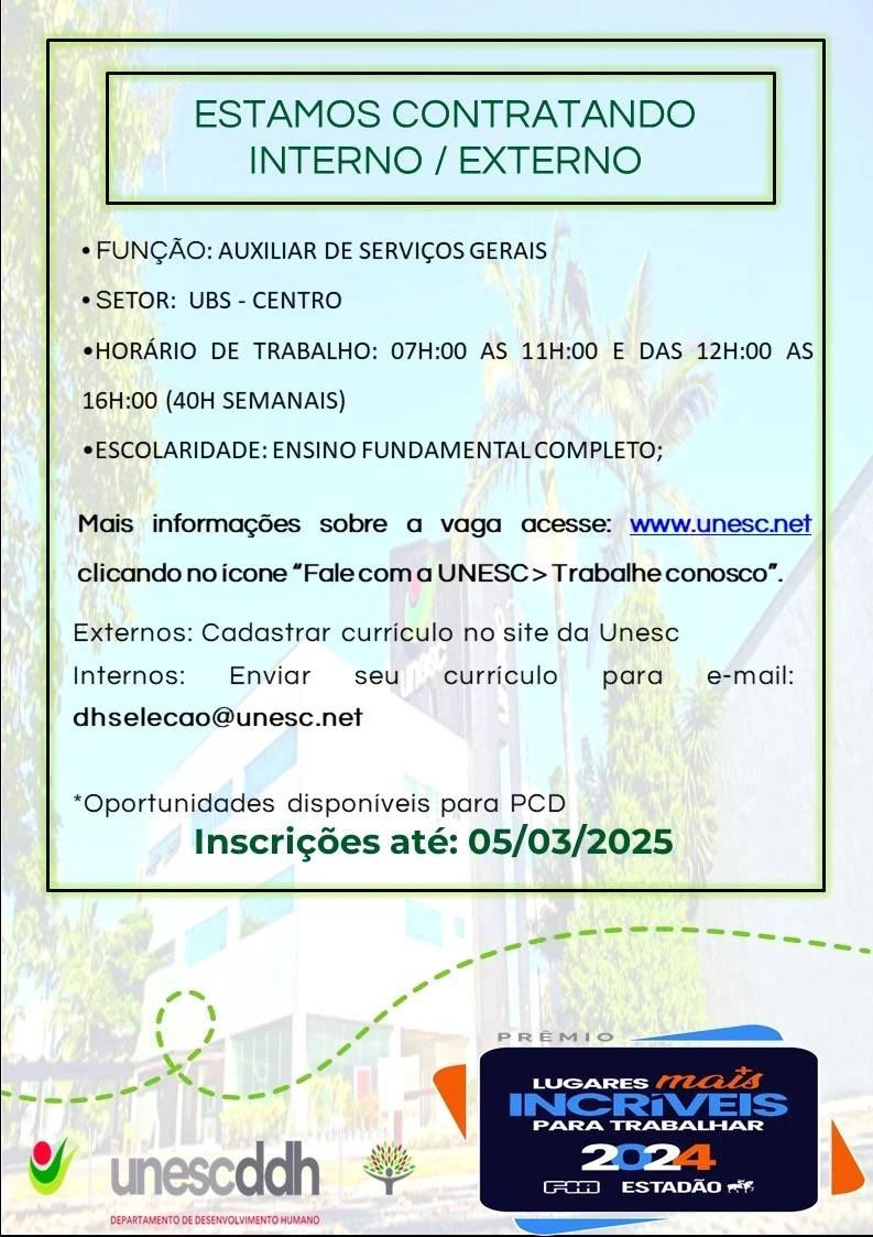 Vagas de emprego no Sul de Santa Catarina — foto 2
