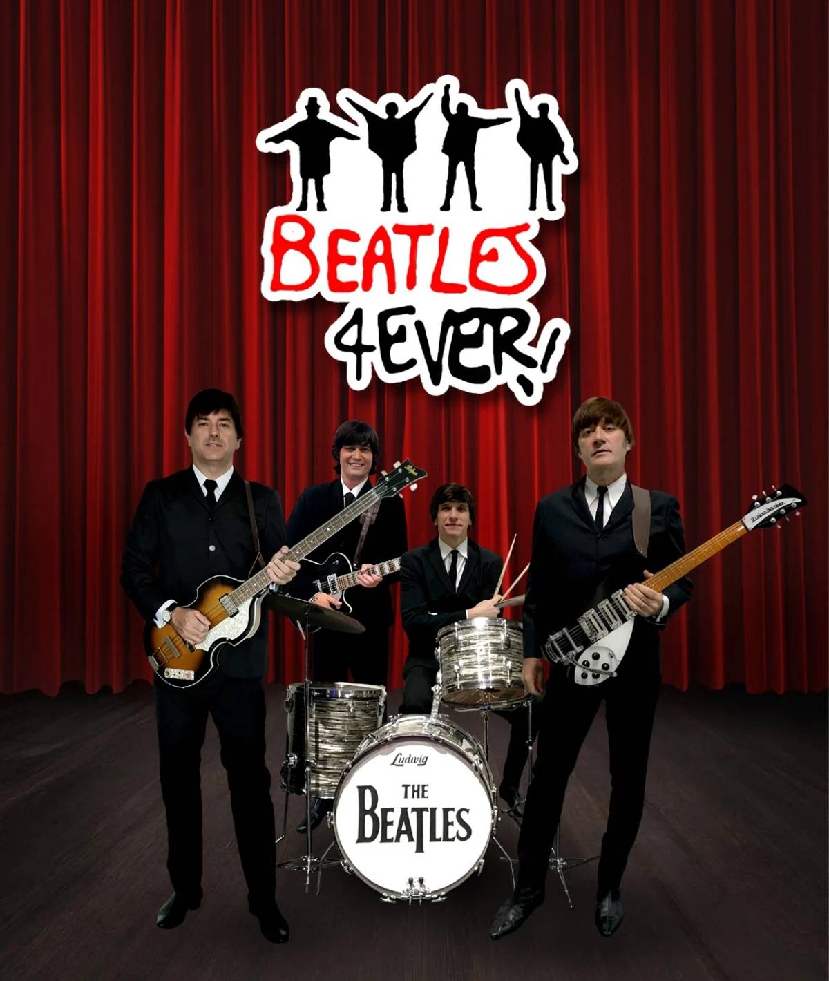 Primeira banda cover dos Beatles do Brasil se apresenta em Criciúma — foto 1