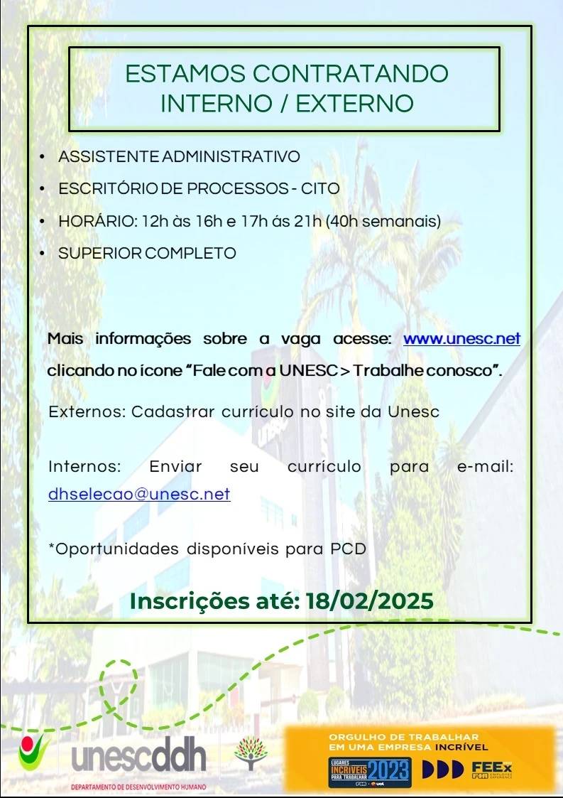 Vagas de emprego no Sul de Santa Catarina — foto 1