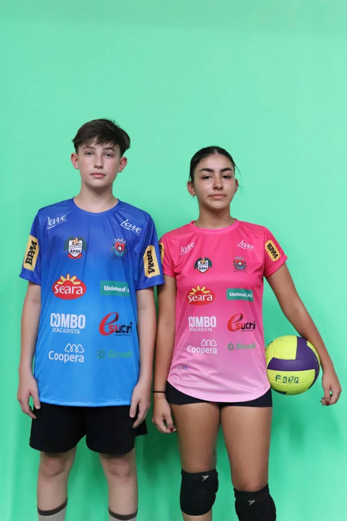 Com novas cores, atletas do Vôlei de Forquilhinha recebem uniformes — foto 9