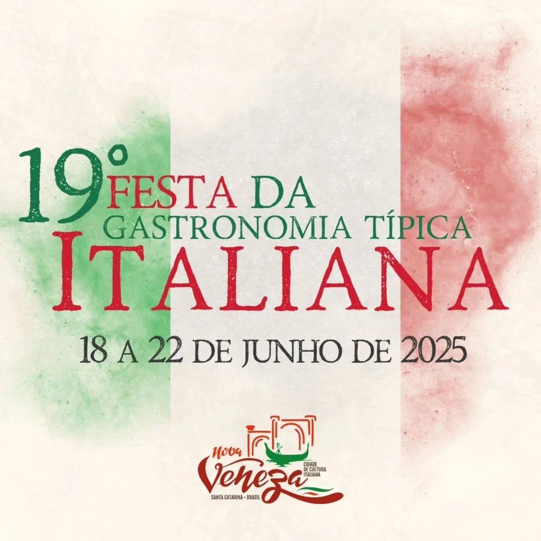 Prefeitura de Nova Veneza divulga data da Festa da Gastronomia de 2025 — foto 1