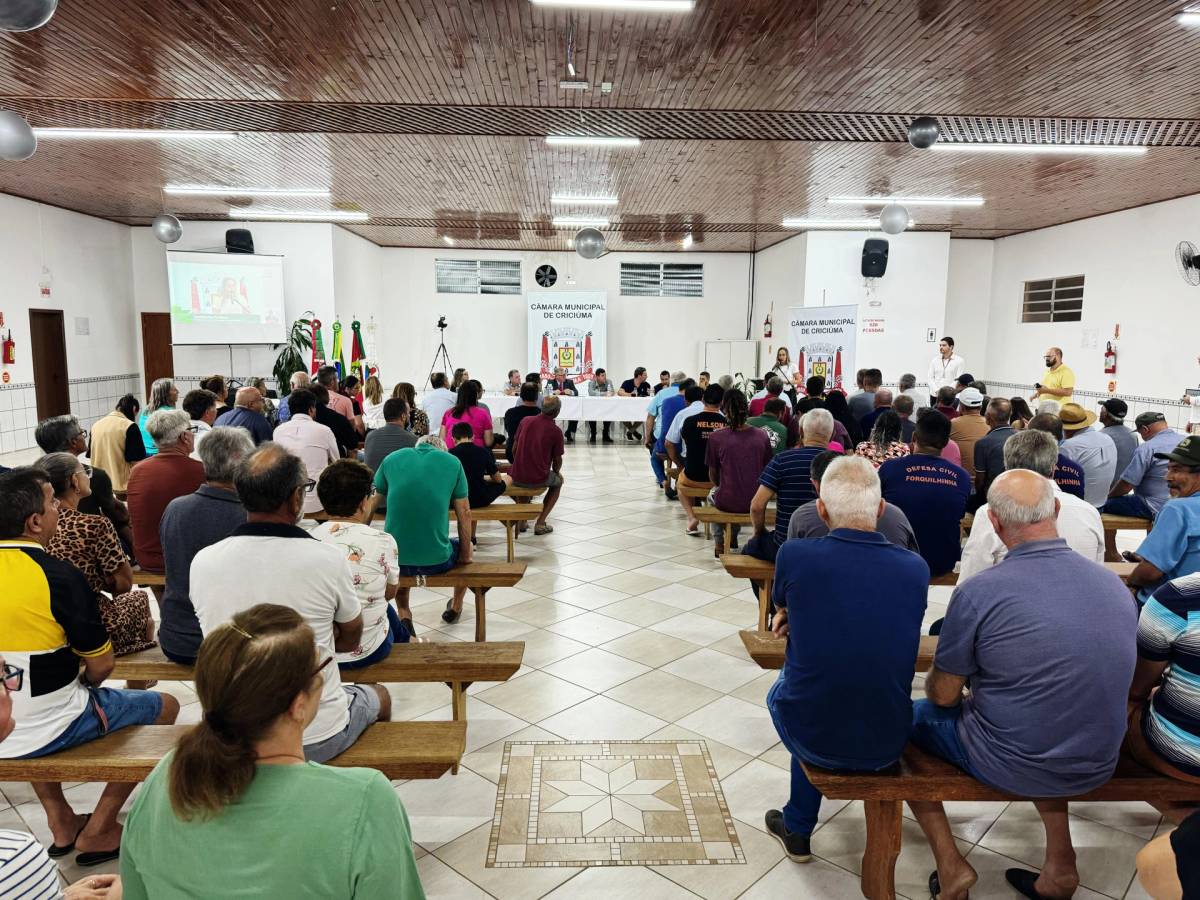 Audiência pública discute desassoreamento do Rio Sangão e criação de comissão regional — foto 1