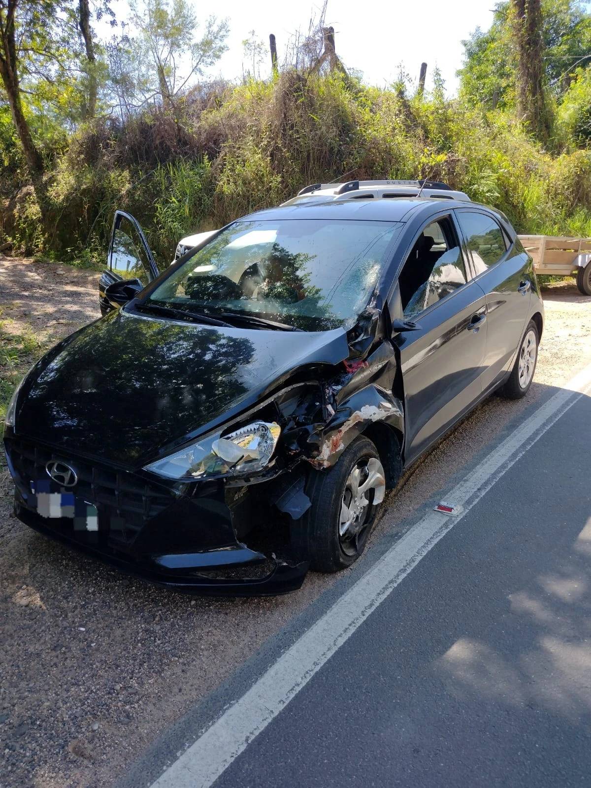 Motociclista morre após colisão contra carro na SC-390 — foto 3